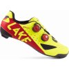 Tretry LAKE CX238 Carbon fluo žlutá/červená 42,5
