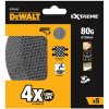 DeWALT sieťové brúsivo P80, Ø125mm (5 ks) DTM3103-QZ