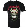 Tričko metal ROCK OFF Metallica Santa Horns Čierna