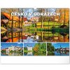 NOTIQUE Nástenný Česko v odrazech 48 x 33 cm 2025