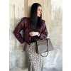 Laura Biaggi Hnedosivá kožená aktovka DX-TS11-241-taupe
