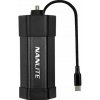 NANLITE Batterygrip BG-F550 USB-C pre PavoTube II 6C a LitoLite 5C
