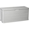 Box na podsedáky plastový Toomax WOODYS 280 l 117 x 45 x 56 cm svetlo sivý