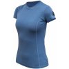 SENSOR MERINO AIR dámské triko kr.rukáv riviera blue - XL