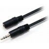Audio predlžovací kábel, 3,5mm jack, 2,5m, EQUIP