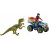 Schleich 41466 Útěk před velociraptorem na čtyřkolce