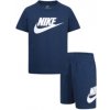 Nike kids club tee & short set | 86L596-U90 | Modrá | 110-116 CM