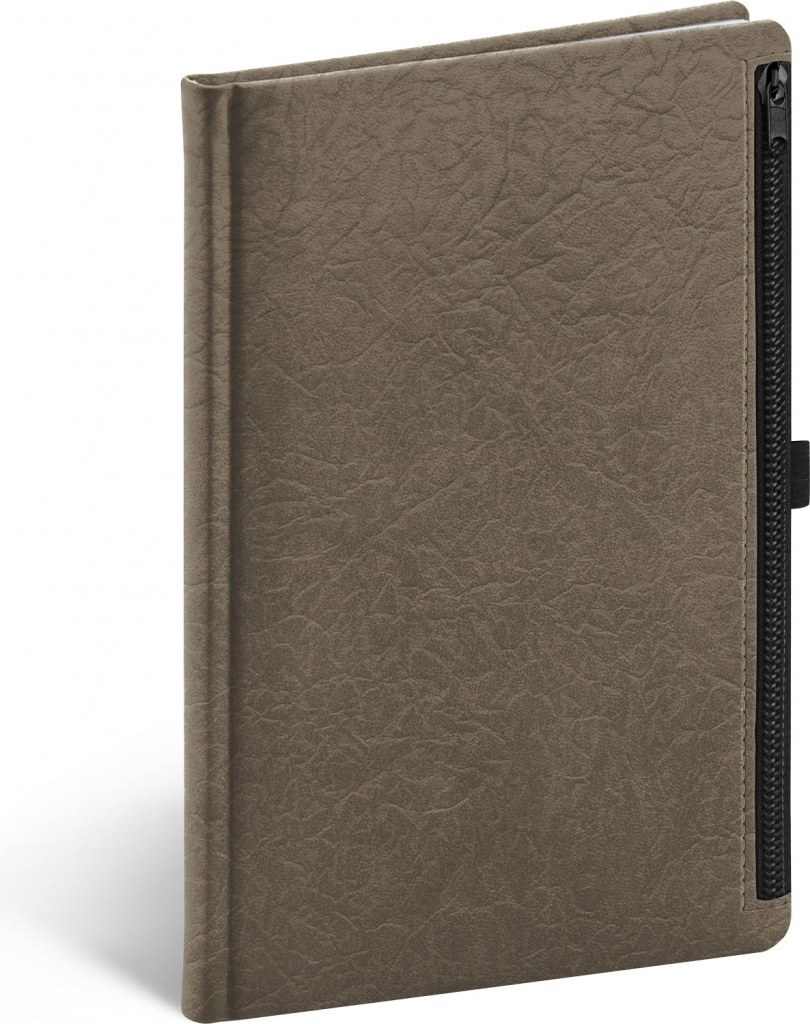 Notes Hardy hnedý linajkovaný