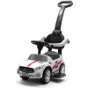 Detské odrážadlo so zvukom a vodiacou tyčou Baby Mix RACER biele