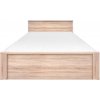 Tempo Kondela Posteľ 160, dub sonoma, TOPTY TYP 45