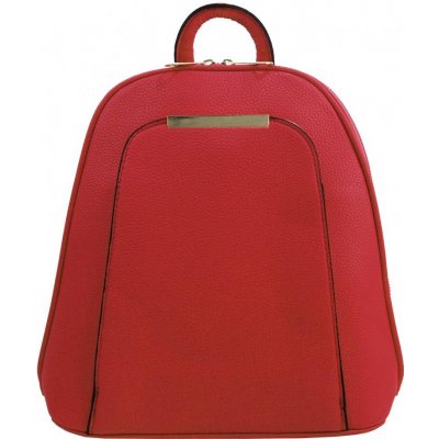 Elegantný menší dámsky batôžtek kabelka červená