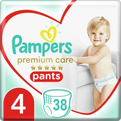 Pampers Premium Care Pants Maxi Size 4 jednorazové plienkové nohavičky 9-15 kg 38 ks