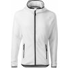 Malfini Direct pánska fleece s kapucňou 417 biela