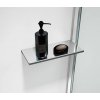 Polysan ESCA SHELF polička pre profil 230x120mm, chróm ES8410