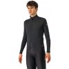 Castelli Perfetto Air Jacket, Light black Veľkosť: XXL Pánska cyklistická bunda s dlhým rukávom