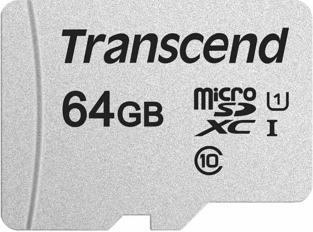 Transcend SDXC UHS-I U1 64GB TS64GUSD300S-A