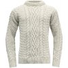 DEVOLD Sandoy Sweater Crew Neck, Grey Melange - XL