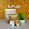 Štartovací balíček pre domáci vermikompostér VERMIŠTART balíček: Komplet 250g + 12L