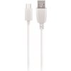 Maxlife Micro USB nabíjací kábel 2A 3m, biely