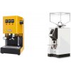 Gaggia New Classic E24, yellow + Eureka Mignon Specialita, CR white