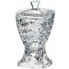 Bohemia Crystal Dóza na nohe s viečkom Facet 245 mm
