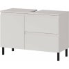Krémová nízka skrinka pod umývadlo 80x56 cm Salinas – Germania