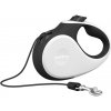 Reedog Senza Premium samonavíjacie vodítko S 12kg / 5m lanko / bielo-čierne