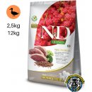 Krmivo pre psa N&D Dog Quinoa GF Adult Medium & Maxi, Neutered, Duck, Broccoli & Asparagus 12 kg