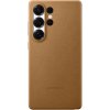 Samsung Kindsuit Case kryt z vegánskej kože Galaxy S25 Ultra hnedý EF-VS938PFEGWW