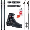 ROSSIGNOL XP 100 Positrack so stúpacími pásmi + viazanie + topánky Alpina Outlander + palice
