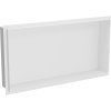 Mexen X-Wall-NR, polička na zapustenie pod obklad bez goliera 60 x 30 cm, biela, 1921603010