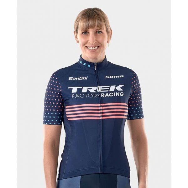 Santini CX Trek Factory Racing Dark Blue/Radioactive Coral dámske od 50,99  € - Heureka.sk