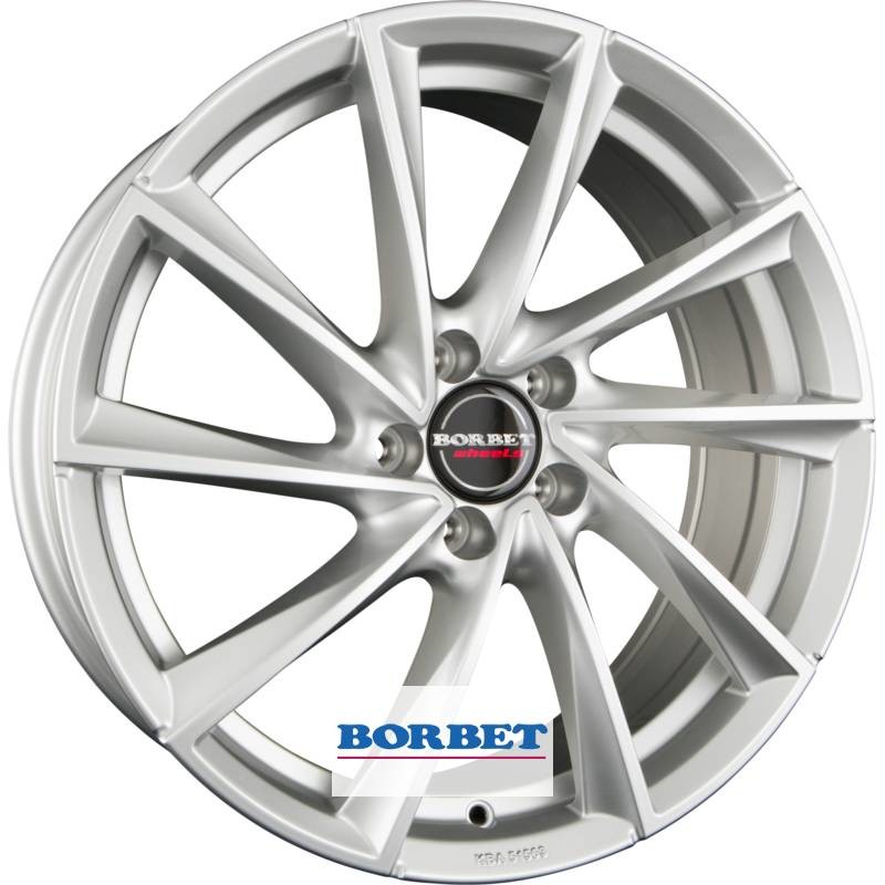 Borbet VTX 8x18 5x114,3 ET40 silver