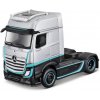 MAISTO custom Rigs-Mercedes-Benz Actros 1851 strieborno-čierna 1:64