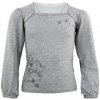Miss Girly Tričká s dlhým rukávom T-shirt manches longues fille FURYLON Šedá