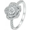 For Silver Zirkónový prsteň Ruže - Striebro 925 Velikost prstenu: 54,3mm