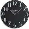Drevené nástenné hodiny London Retro Flex z222_1-2-x, 30 cm