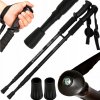 2x PALICE DO NORDIC WALKING SKLADACIE PALICE NA CHÔDZU ANTI-SHOCK ALU ĽAHKÉ