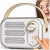 PRENOSNÉ RETRO FM Rádio do kuchyne Bluetooth Vintage USB SD AUX MP3