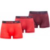 Pánske boxerky Nike, ADV MICRO 3PK Červená,Vínová S