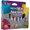 Little Brian Paint Sticks Metalické farby 6 ks