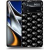Picasee silikónový čierny obal pre Xiaomi Poco X4 Pro 5G - Separ - White On Black