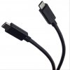 PremiumCord ku31cc1bk USB 3.1 konektor C/male - USB 3.1 konektor C/male, 1m