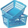 Heidrun Košík plastový 2ks 36,5x25,5x15,5cm