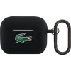 Lacoste Croc Logo silikónový obal s karabínou pre AirPods Pro 2 (2022) - čierny 3666339126971 - možnosť vrátiť tovar ZADARMO do 30tich dní