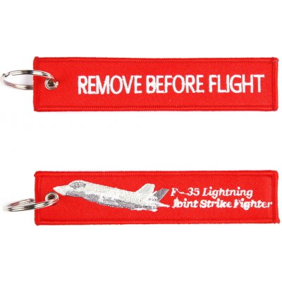 Prívesok na kľúče Fostex Remove before flight F 35 Lightning 2