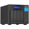QNAP TVS-h474-PT-8G (2core 3,7 GHz, ZFS, 8 GB RAM, 4x SATA, 2x M.2 NVMe, 2x PCIe, 2x 2,5GbE, 1x HDMI) (TVS-h474-PT-8G)