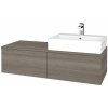 Dreja Kúpeľňová skrinka MODULE SZZ12 120 umývadlo Kube - D03 Cafe / D03 Cafe / Pravé