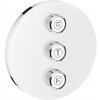 GROHE Grohtherm SmartControl - Krytka trojitého ovládača prietoku, mesačná biela 29152LS0