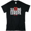 Slobodná Európa tričko 30 rokov biele